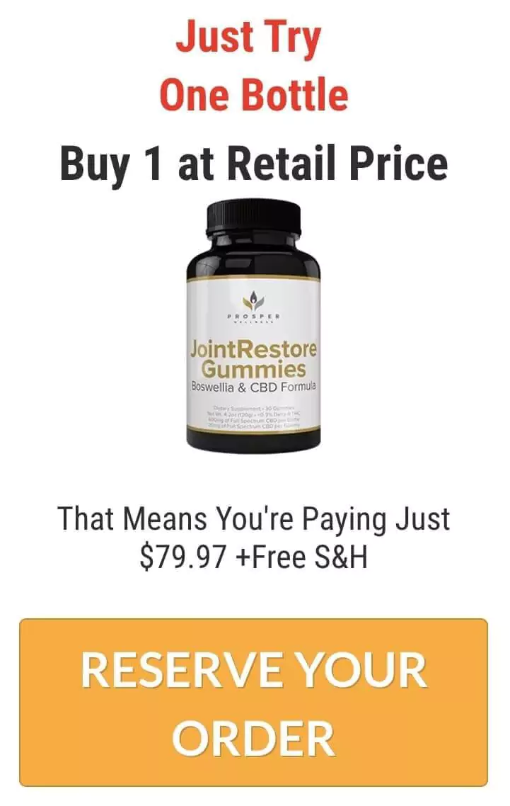 Joint Restore Gummies Pricing 1